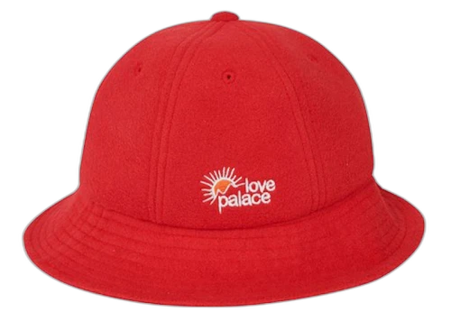 Palace Love Palace Polartec Bucket Red