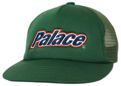 Palace Low Case Trucker Green
