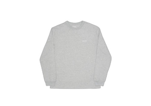 Palace Low Key L/S T-Shirt Grey