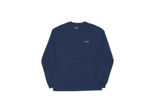 Palace Low Key L/S T-Shirt Navy