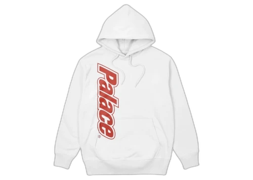 Palace Lowercase Font Hood White
