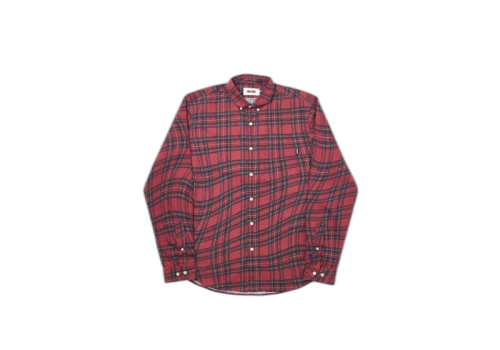 Palace Lumber Waved Shirt Red