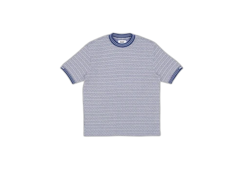 Palace Macro P Heavy T-Shirt Blue/White