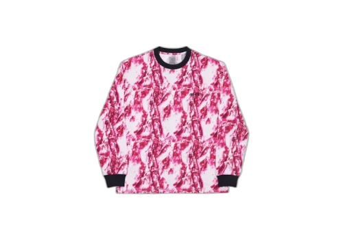 Palace Madara Longsleeve Magenta/White