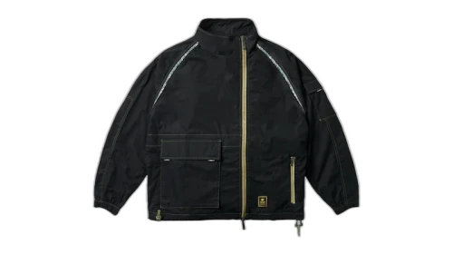 Palace Maharishi Asymetric Track Jacket Black