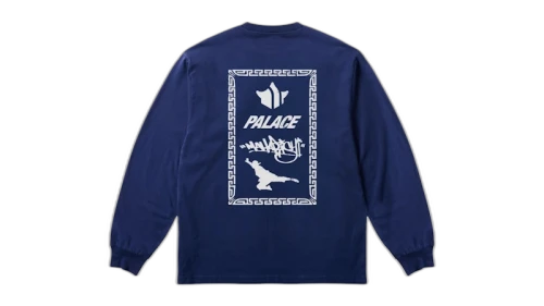 Palace Maharishi Shaolin Longsleeve Blue