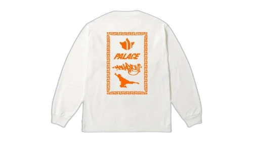 Palace Maharishi Shaolin Longsleeve White