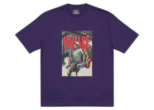 Palace Mangas T-shirt Purple