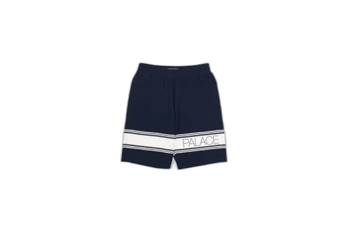 Palace Marina Stripe Pique Shorts Navy/White