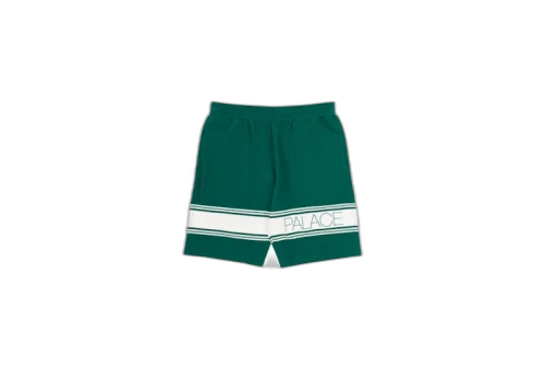 Palace Marina Stripe Pique Shorts White/Green