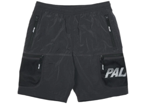Palace Mesh Pocket Shell Shorts Black