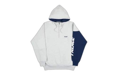 Palace Metric Hood Grey Marl/Navy