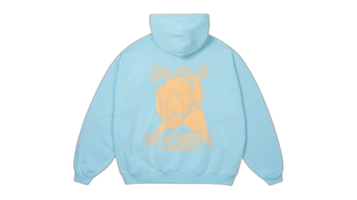 Palace Misa Zip Hood Skyline Blue