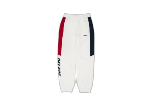 Palace Mix Up Track Bottoms White