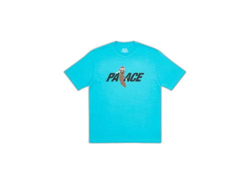 Palace Mr Hankey T-shirt Blue