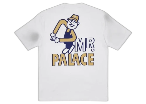 Palace Mr Palace T-shirt White