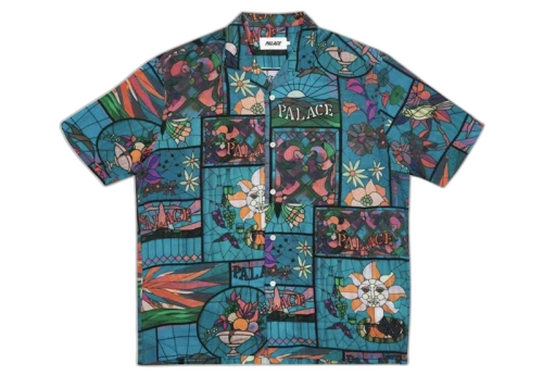 Palace Muchas Glassias Shirt Blue