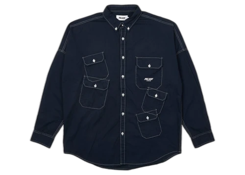 Palace Multi Pocket Shirt Navy