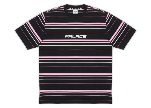 Palace Multi Striper T-Shirt Black