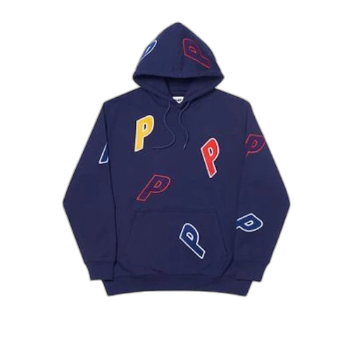 Palace Multiple P Hood Navy