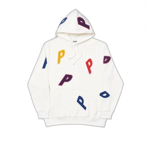 Palace Multiple P Hood White