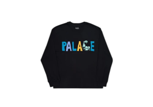 Palace Muscle L/S T-Shirt Black