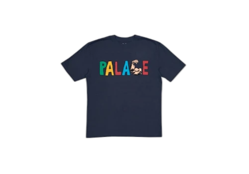 Palace Muscle T-Shirt Navy