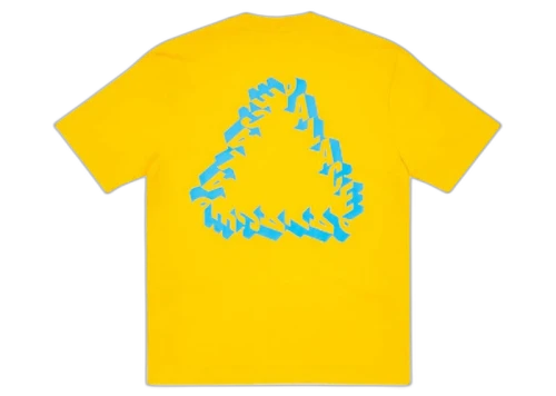 Palace Nein Fuss T-shirt Yellow
