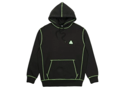 Palace Neo Stitch Hood Black