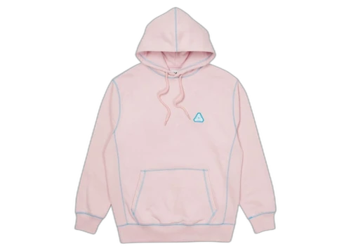 Palace Neo Stitch Hood Pink