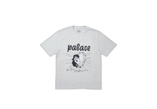 Palace Nugget T-Shirt Grey Marl