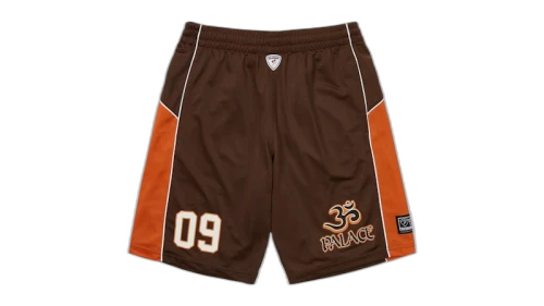 Palace Om Mesh Short Brown