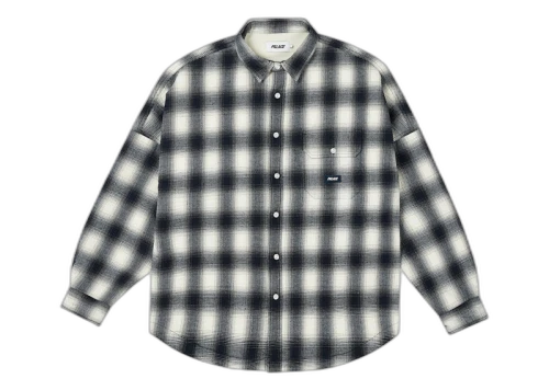 Palace Ombre Flannel Shirt Navy