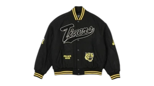 Palace Osaka Exclusive Hanshin Tigers Varsity Jacket Black