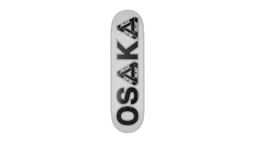 Palace Osaka Exclusive Skateboard Skateboard Deck White/Black