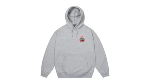 Palace Osaka Exclusive Tri-Ferg Hoodie Grey Marl