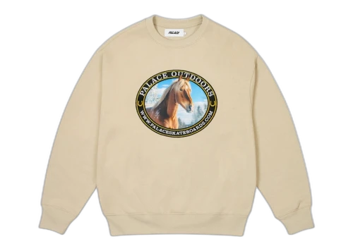 Palace Outdoors Crew Stoney Grey
