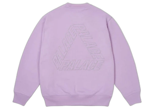 Palace Outline P-3 Crew Bloom Purple