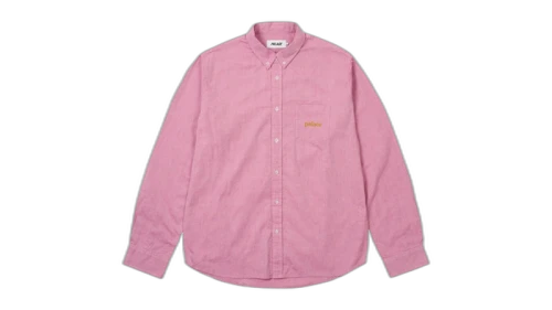 Palace Oxford Shirt (SS25) Burgundy