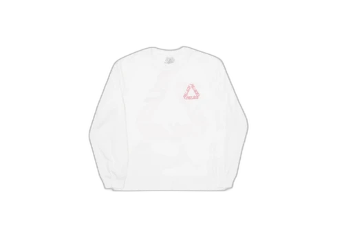 Palace P 3 Longsleeve White