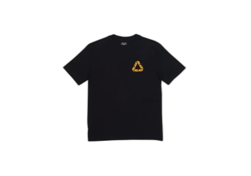 Palace P 3 T-Shirt Black/Yellow