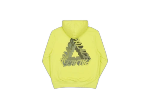 Palace P-3D Hood (Ultimo) Fluro Yellow/Black