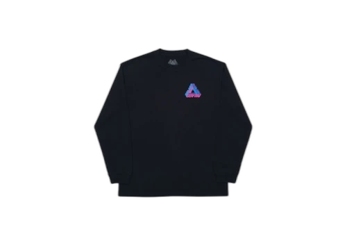 Palace P-3D Longsleeve Black