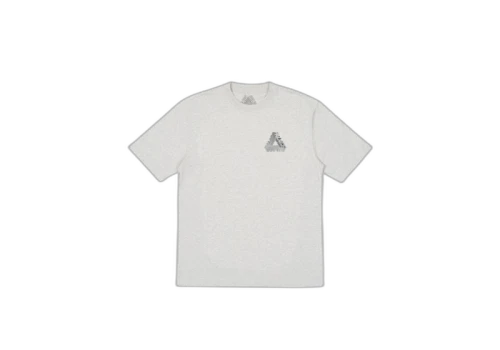 Palace P-3D T-Shirt (Ultimo 2017) Grey Marl