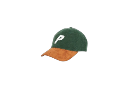 Palace P 6-Panel Cord / Suede Green