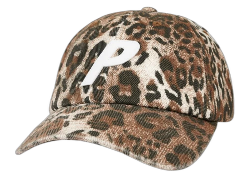Palace P 6-Panel (FW24) Leopard