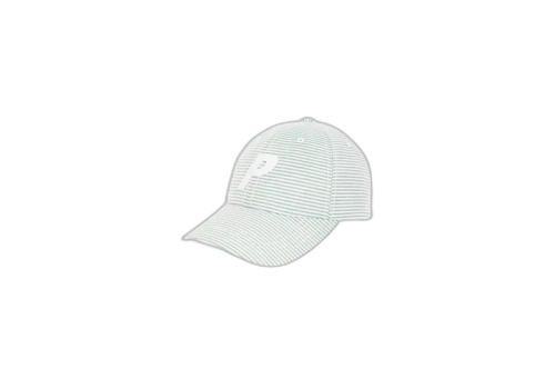 Palace P 6-Panel Thin Stripe Green/White