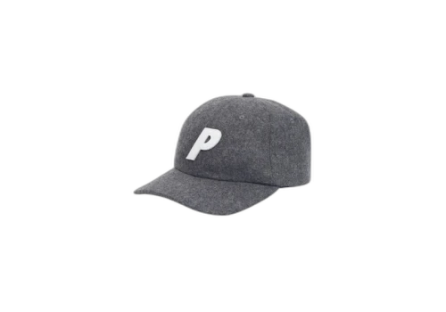 Palace P 6-Panel Wool Grey