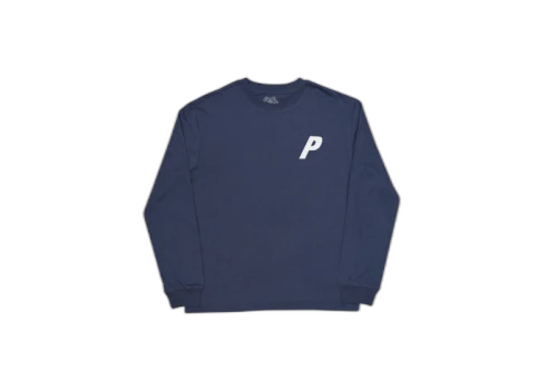 Palace P-Bum L/S T-Shirt Navy