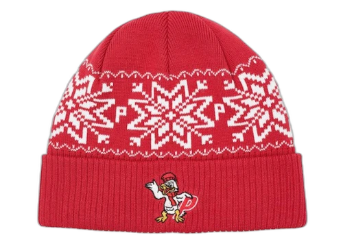 Palace P-Duck Beanie Red